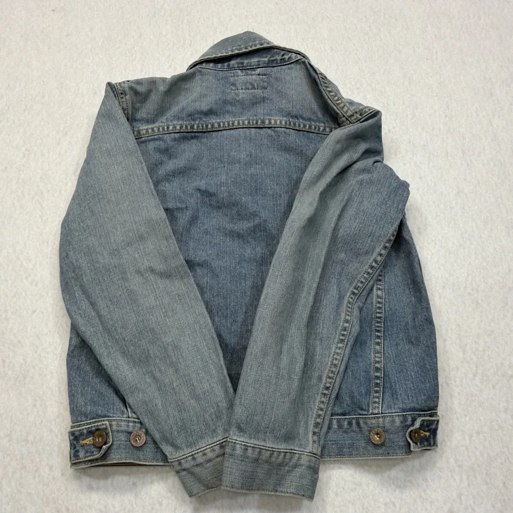 Ralph Lauren Polo Jeans Jacket Women's Medium (12/14) Light Denim Casual Classic - Picture 14 of 14